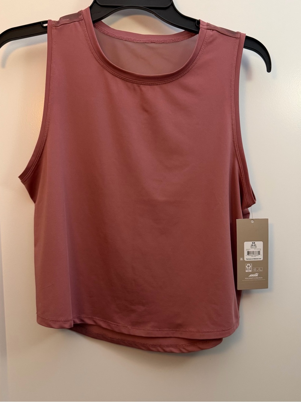 XS Avia Rose Mauve tricot Tank Top